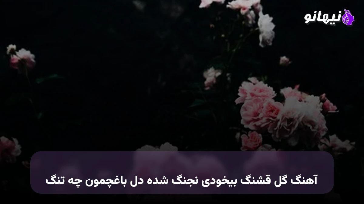 دانلود آهنگ گل قشنگ بیخودی نجنگ شده دل باغچمون چه تنگ صدای زن